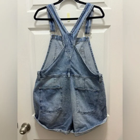 Free People We The Free Ziggy Shortalls - Picture 5 of 6